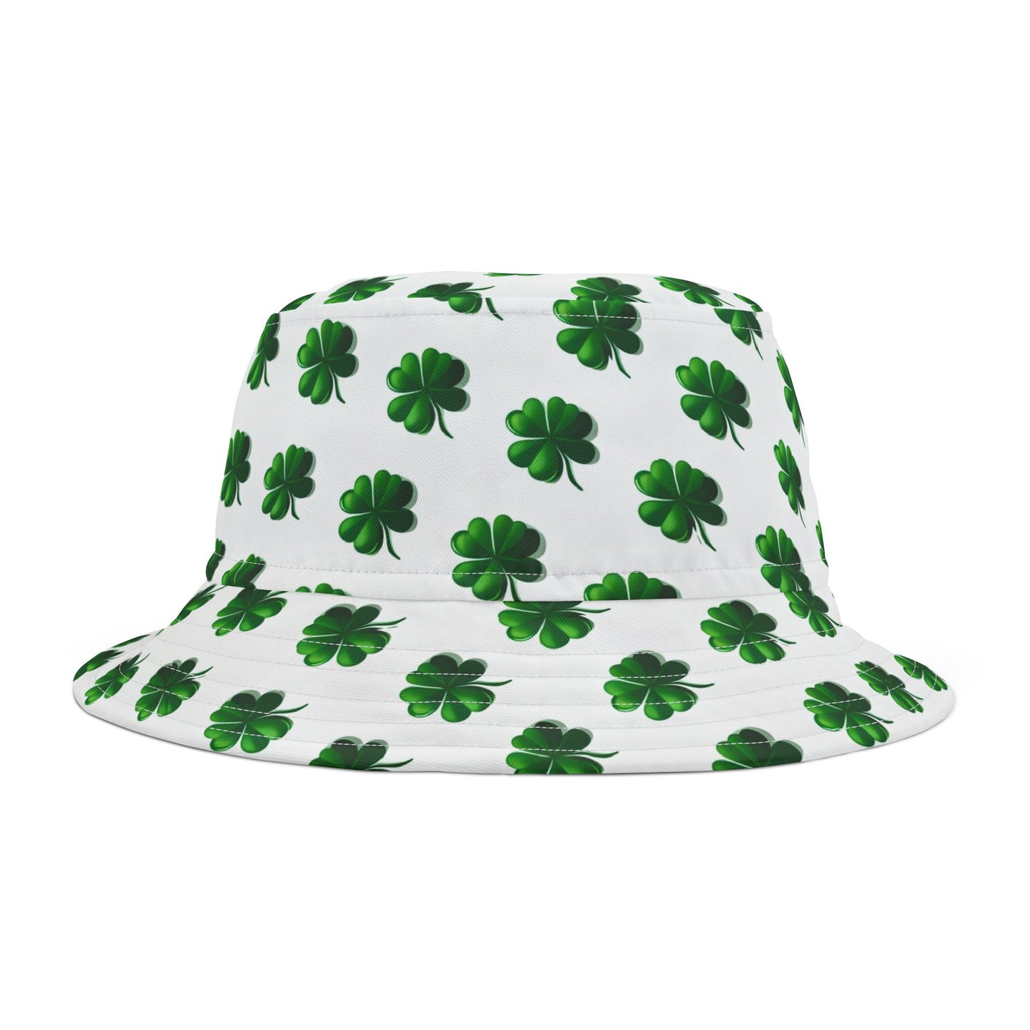 Bucket Hat - Shamrock Pattern St. Patrick's Day Cap