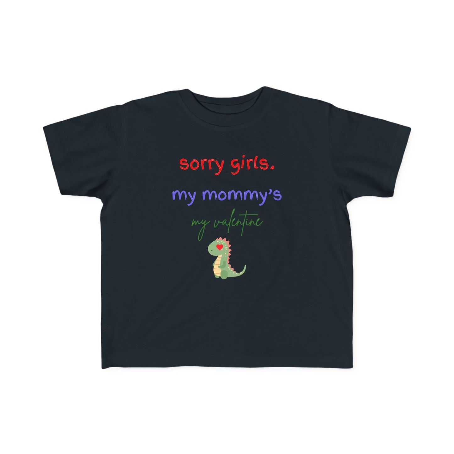 Adorable Valentine's Day Dino Shirt – Mommy's Little Valentine!