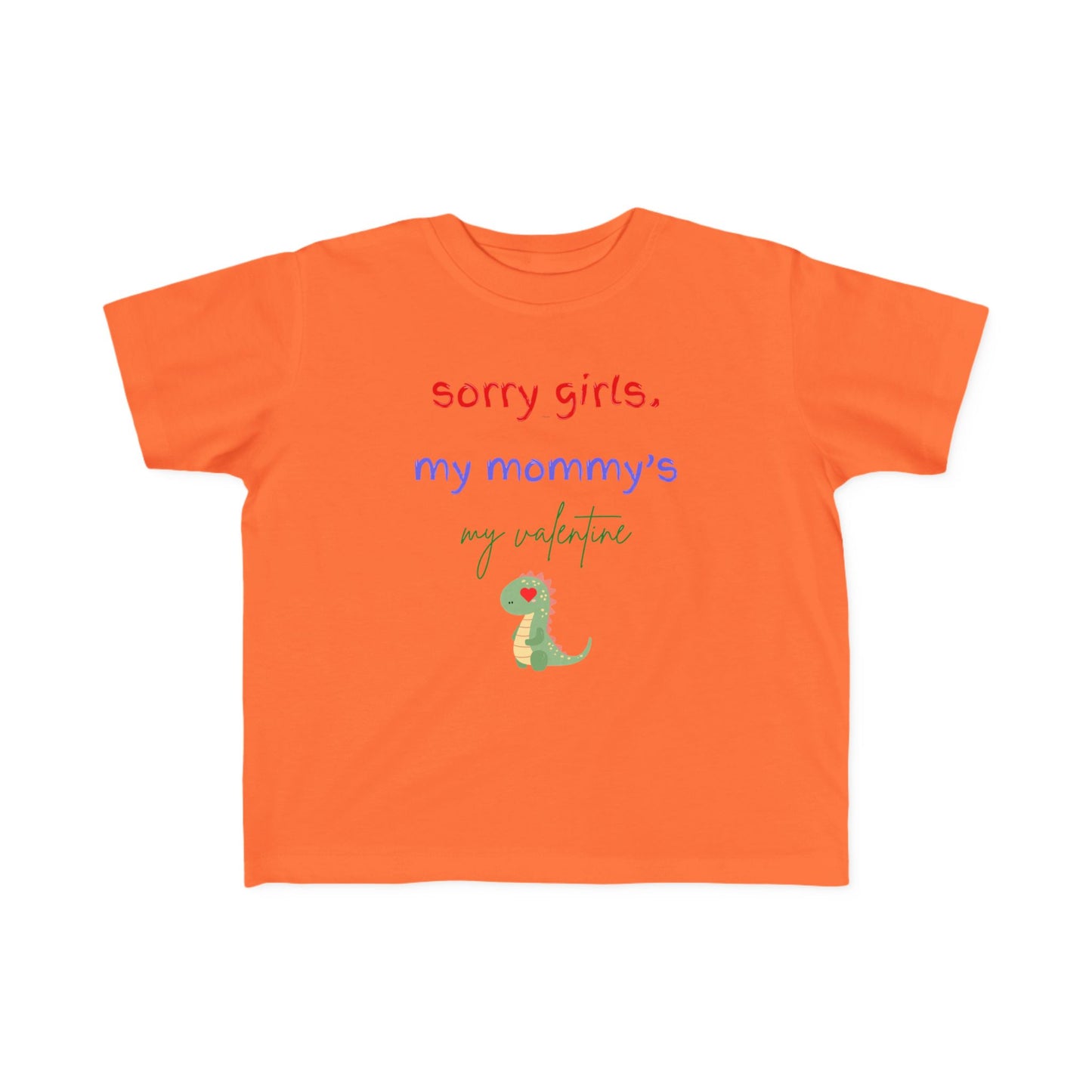 Adorable Valentine's Day Dino Shirt – Mommy's Little Valentine!