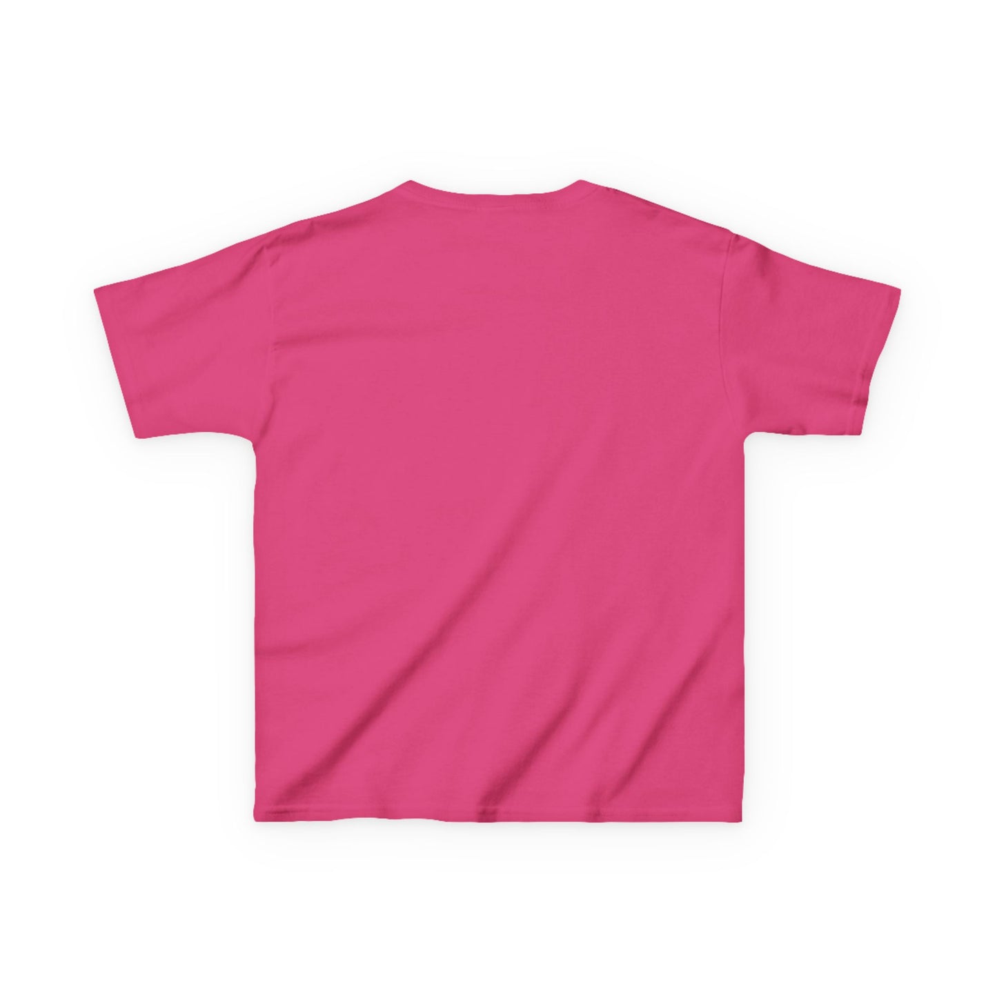 Kids Tee - Romantic Retro Waffle Holding Heart Syrup Design