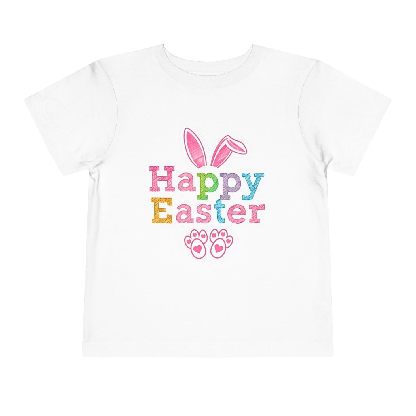 Happy Easter Toddler Short Sleeve Tee