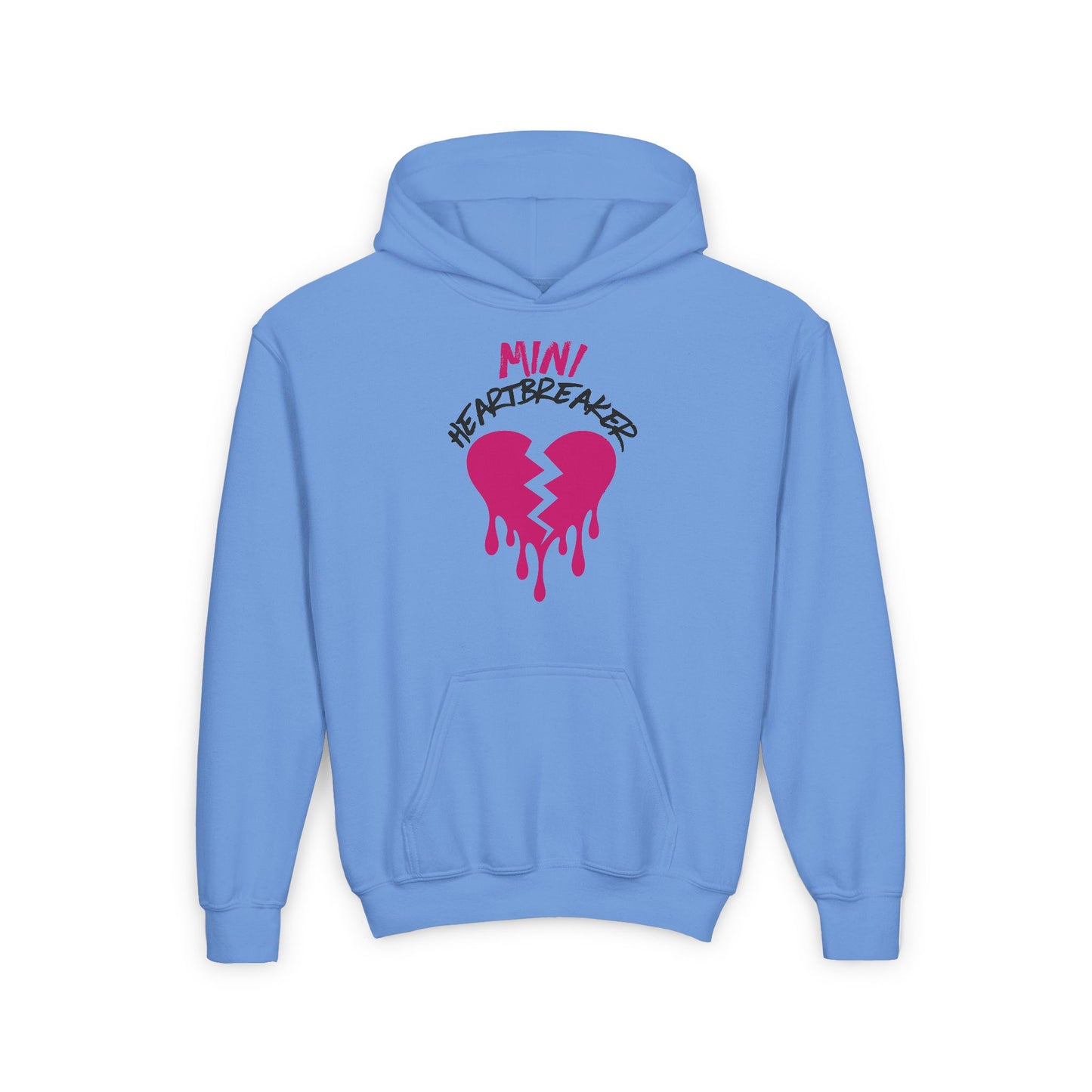 Mini Vibes: Broken Heart Edition Hooded Sweatshirt for Girls
