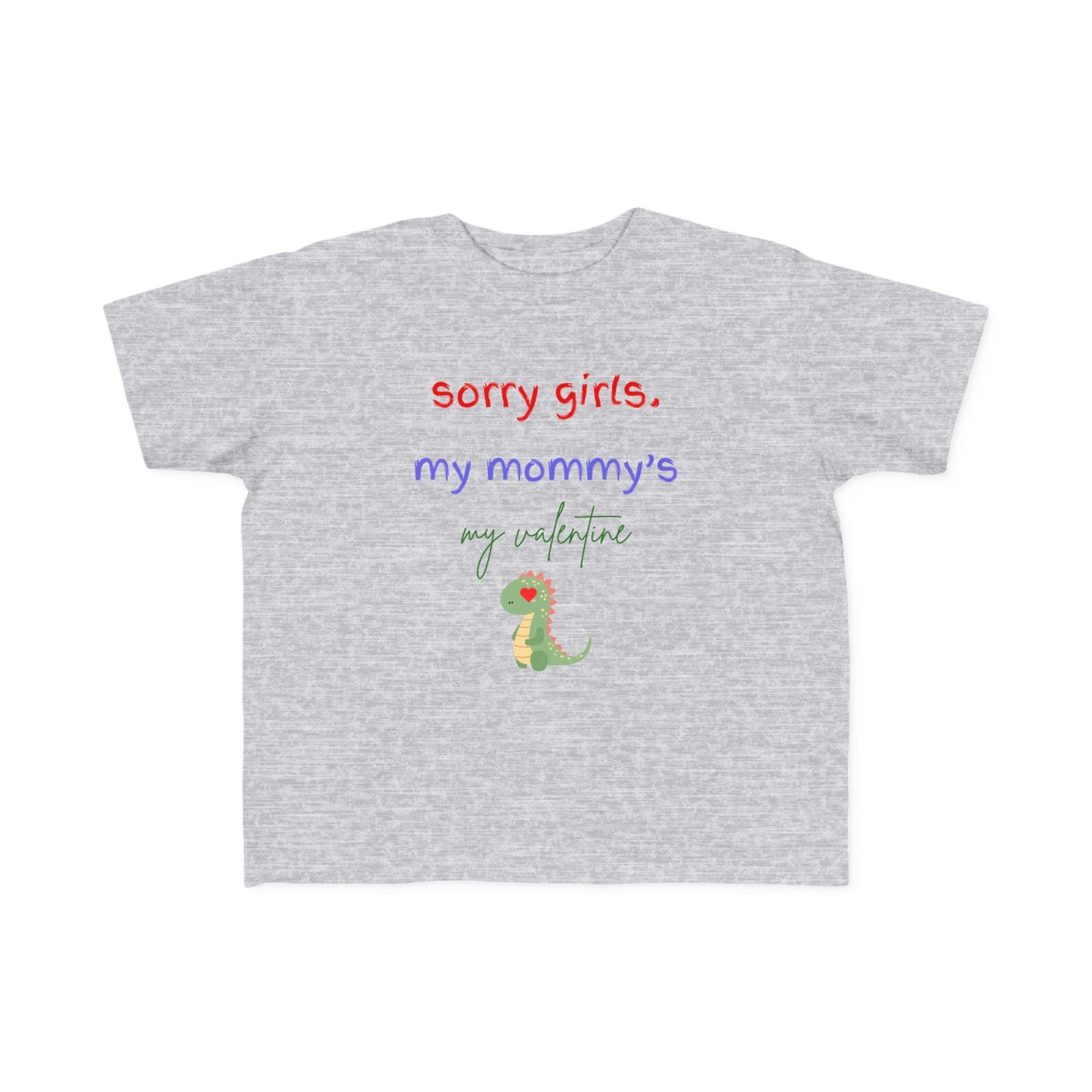 Adorable Valentine's Day Dino Shirt – Mommy's Little Valentine!