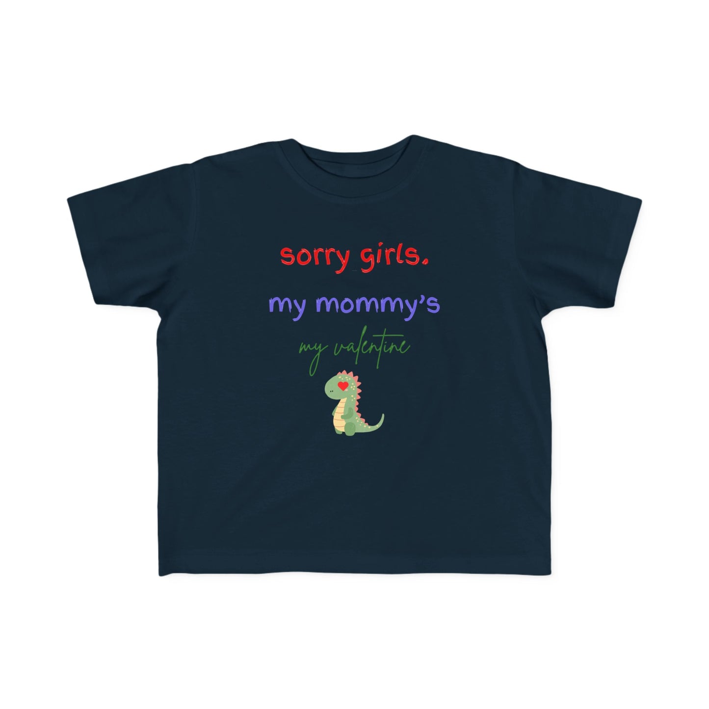 Adorable Valentine's Day Dino Shirt – Mommy's Little Valentine!